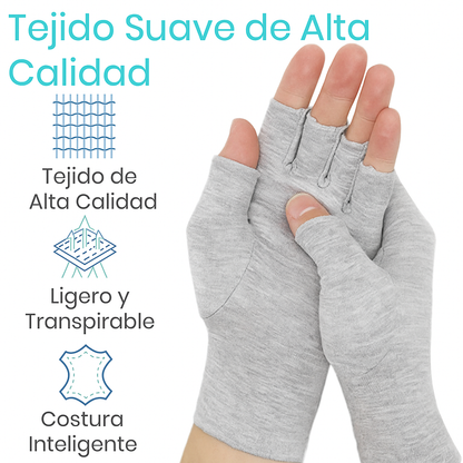 Alivium Bamboo™ – Guantes Terapéuticos de Compresión de Bambú para Manos Sensibles