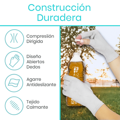 Alivium Bamboo™ – Guantes Terapéuticos de Compresión de Bambú para Manos Sensibles