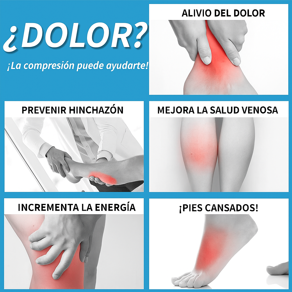 Flexi Compresión Plus – Máximo confort para pantorrillas grandes (hasta 7XL)