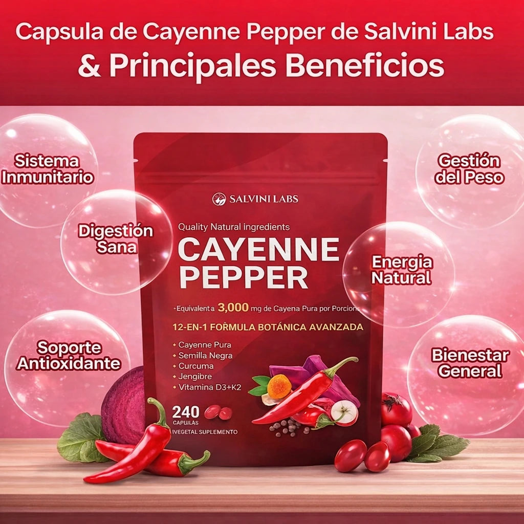 Cayenne Pepper - Salvini Labs