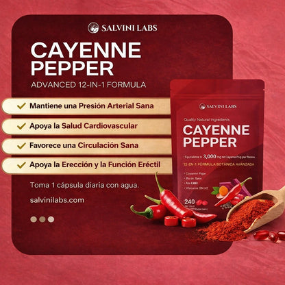 Cayenne Pepper - Salvini Labs