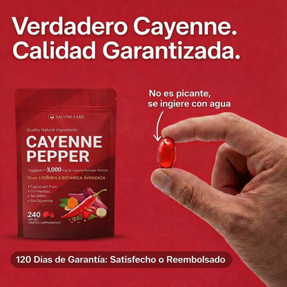 Cayenne Pepper - Salvini Labs