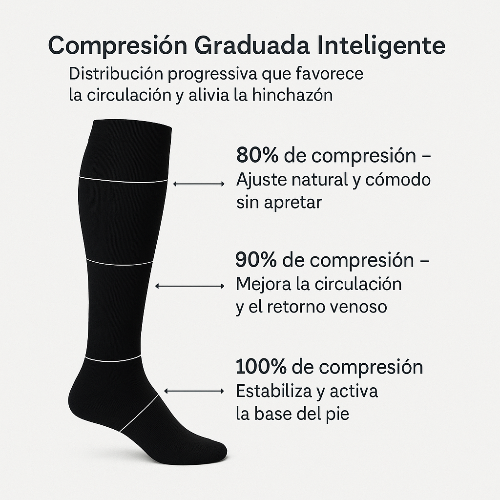 Flexi Compresión™ – Calcetines de Compresión Ergonómicos
