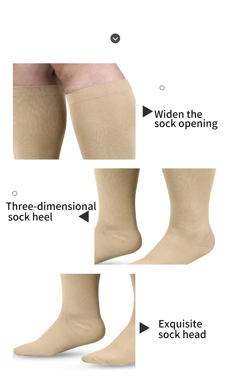 Flexi Compresión Plus – Máximo confort para pantorrillas grandes (hasta 7XL)