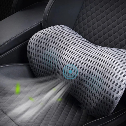 Cojín de apoyo lumbar con funda de almohada