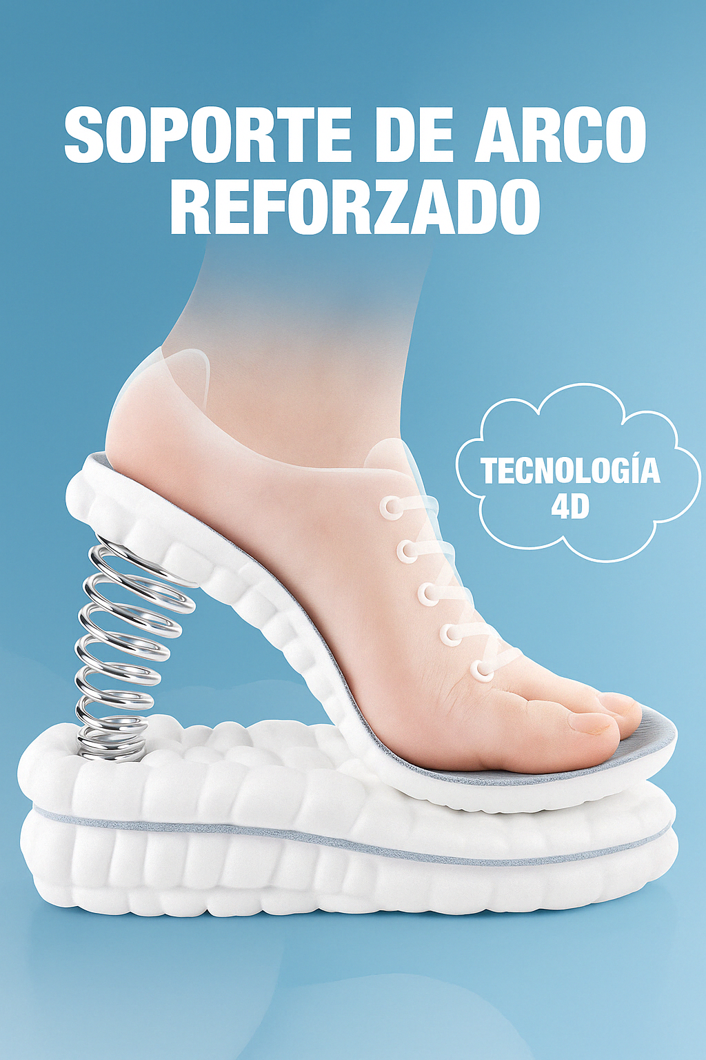 Alivio360™ – Plantillas Ergonómicas para Uso Diario (Un Par)