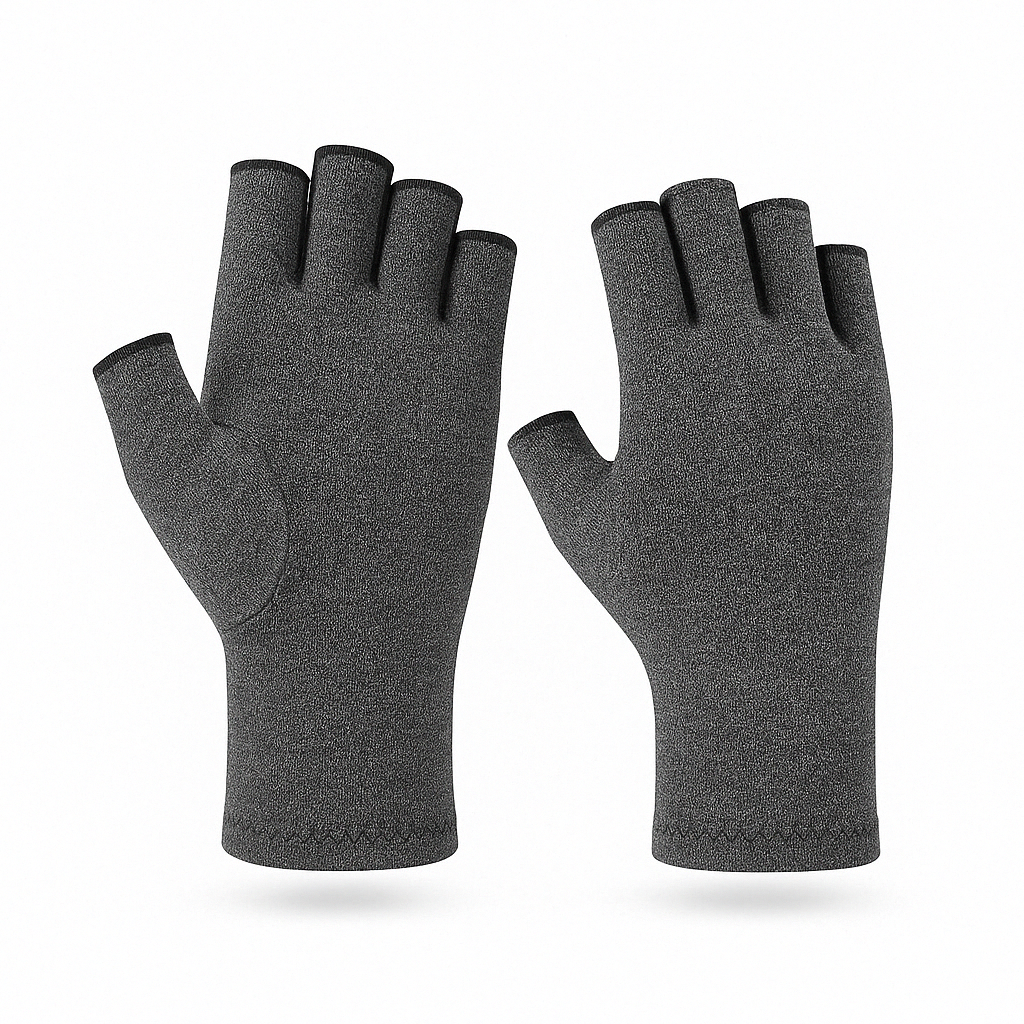 Alivium Max – Guantes de Compresión Abiertos con Libertad Total de Movimiento