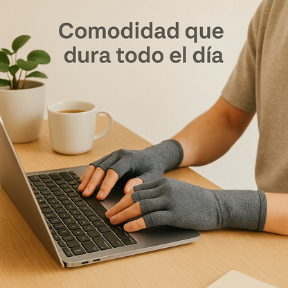 Alivium Max – Guantes de Compresión Abiertos con Libertad Total de Movimiento