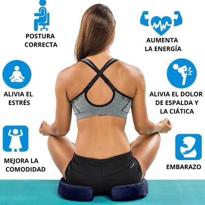 Almohada ortopédica protectora de coxis