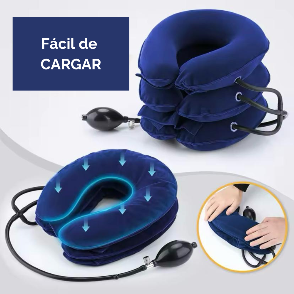 Dispositivo de tracción cervical con cabo manual