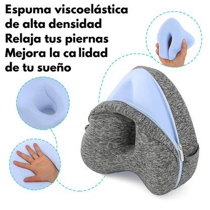 Durmelle – Almohada Ortopédica de Apoyo para Piernas y Columna
